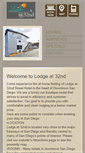 Mobile Screenshot of lodgeat32ndhotel.com
